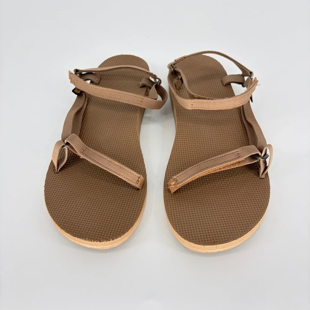 Teva Original Universal Sandals Sesame Tan Strappy Outdoor W11